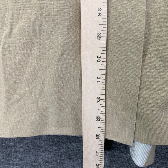 Oak Hill Linen Blazer Jacket Men 58L Beige Oversize DXL Sport Coat Suit Jacket